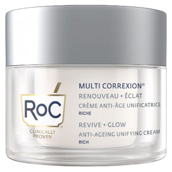 Roc Multi Correction Revive + Glow Anti Age Unify Cream 50 Ml 1210000800114