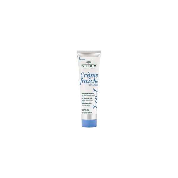 Nuxe Crème Fraiche 3-In-1 Face Cream, Cleanser & Mask 100 Ml 3264680028014