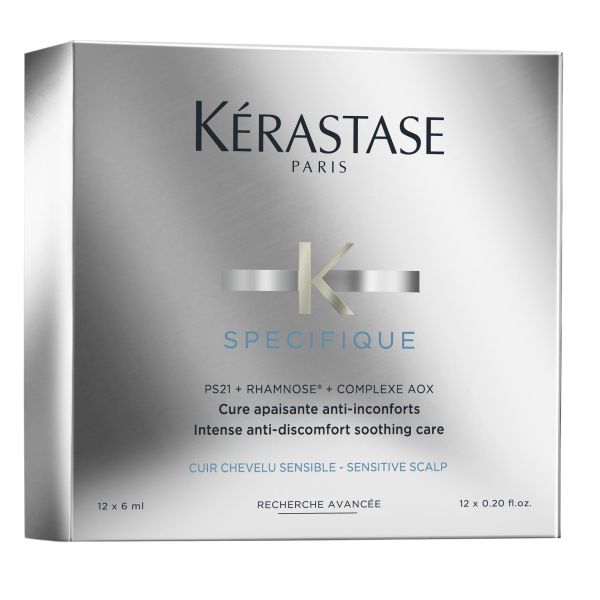 Tratament pentru par Kerastase Specifique Intense Anti-Discomfort Care, Scalp sensibil, 12x6ml 3474636397525