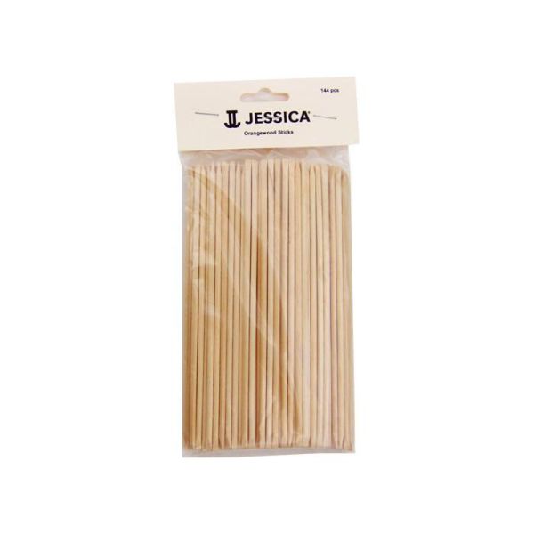 Set betisor cuticule Jessica Orangewood Sticks, 12buc 687493671100