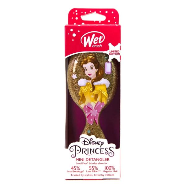 Perie pentru par Wet Brush Mini Detangle Professional Princess Belle 736658564662