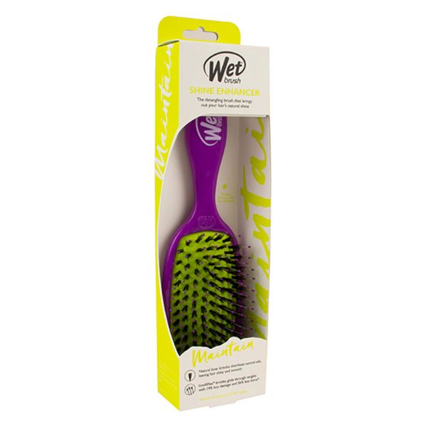 Perie pentru par Wet Brush Shine Enhancer Professional Purple 736658953275