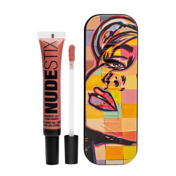 Nudestix Magnetic Lip Plush Paints, Femei, Luciu de buze, Waikiki Rose, 10 ml 839174011846