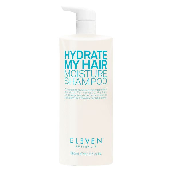Sampon Eleven Australia Hydrate My Hair Moisture, Par uscat/deteriorat, 960ml 9346627002661