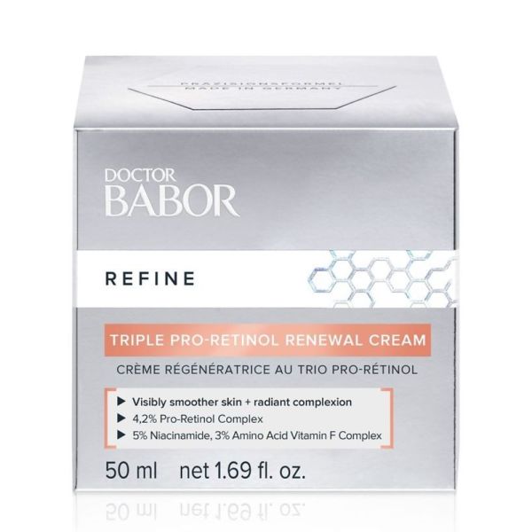 Crema de fata Doctor Babor Refine Triple Pro-Retinol Renewal Cream 50ml BB402195